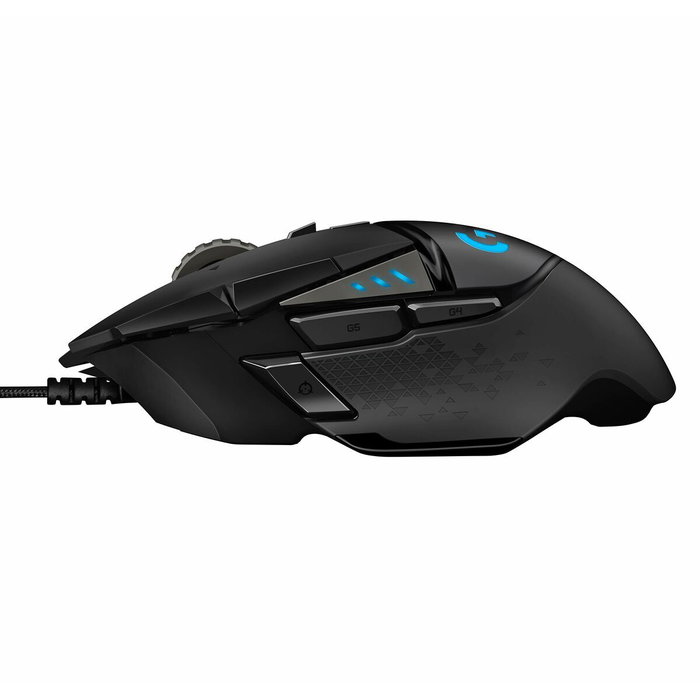 Logitech G502 HERO Ratón Gaming Negro