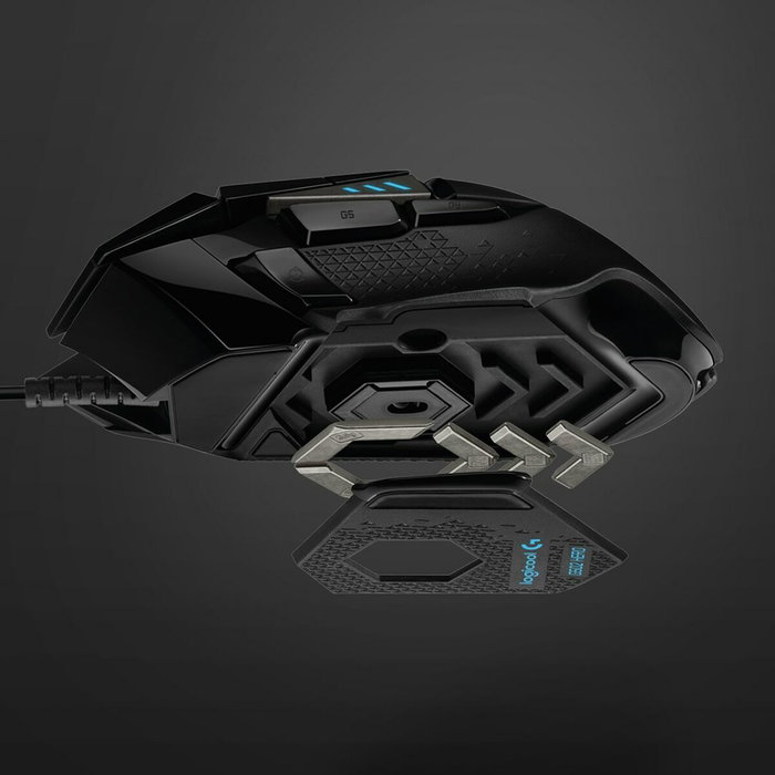 Logitech G502 HERO Ratón Gaming Negro