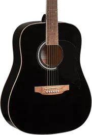 EKO Guitarra Acústica Dreadnought Ranger VI Negra