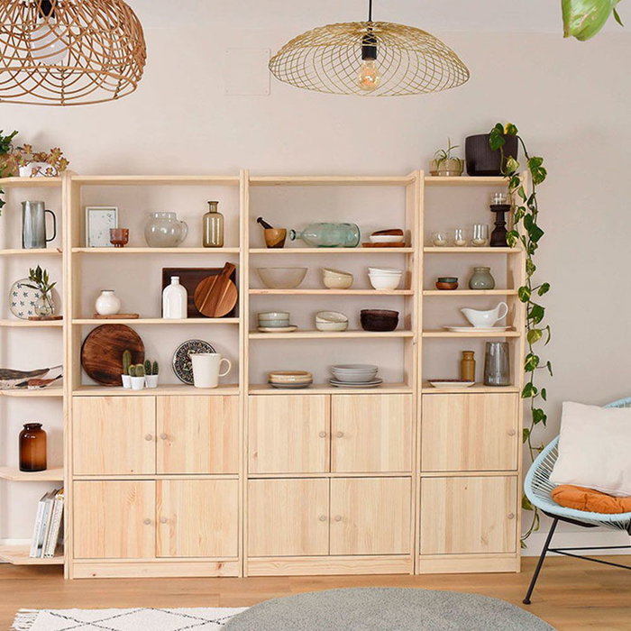 Astigarraga Puerta Gala para Estanterías 45 x 35.5cm Madera Natural