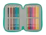 Safta Plumier Triple Real Betis Balompié 37 Pcs Resistente Al Agua