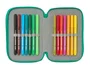 Safta Plumier Triple Real Betis Balompié 37 Pcs Resistente Al Agua