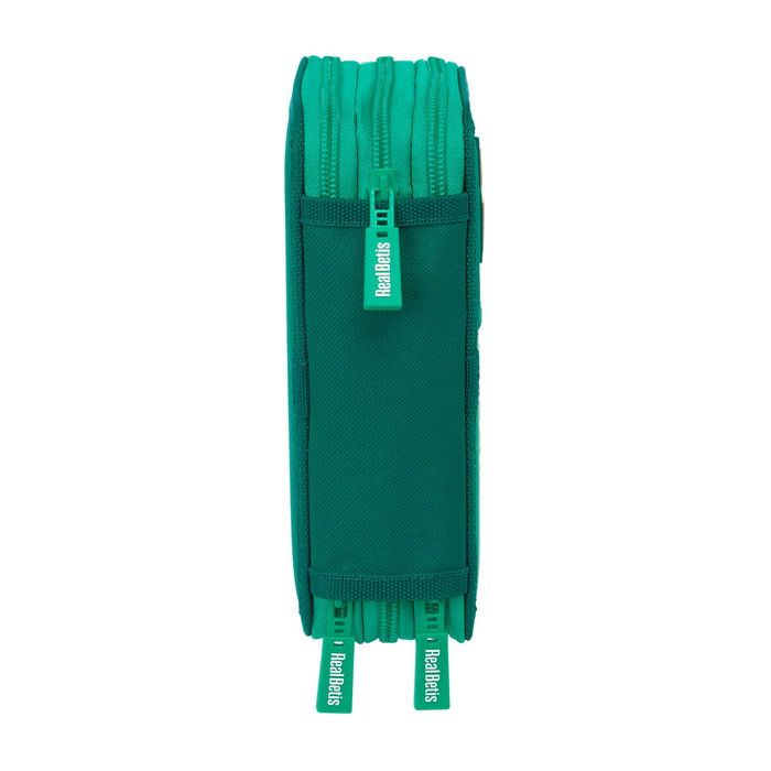 Safta Plumier Triple Real Betis Balompié 37 Pcs Resistente Al Agua