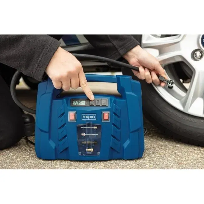 Scheppach Compresor Portátil Air Force 5 - 8 bar, 12V