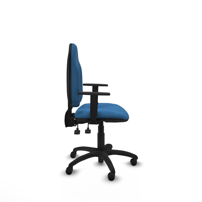 PIQUERAS Y CRESPO Silla de oficina Algarra Azul claro con mecanismo Asincro PIQUERAS Y CRESPO Silla de oficina Algarra Azul claro con mecanismo Asincro