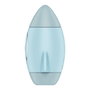 SATISFYER Mission Control Double Air Pulse Vibrador Azul