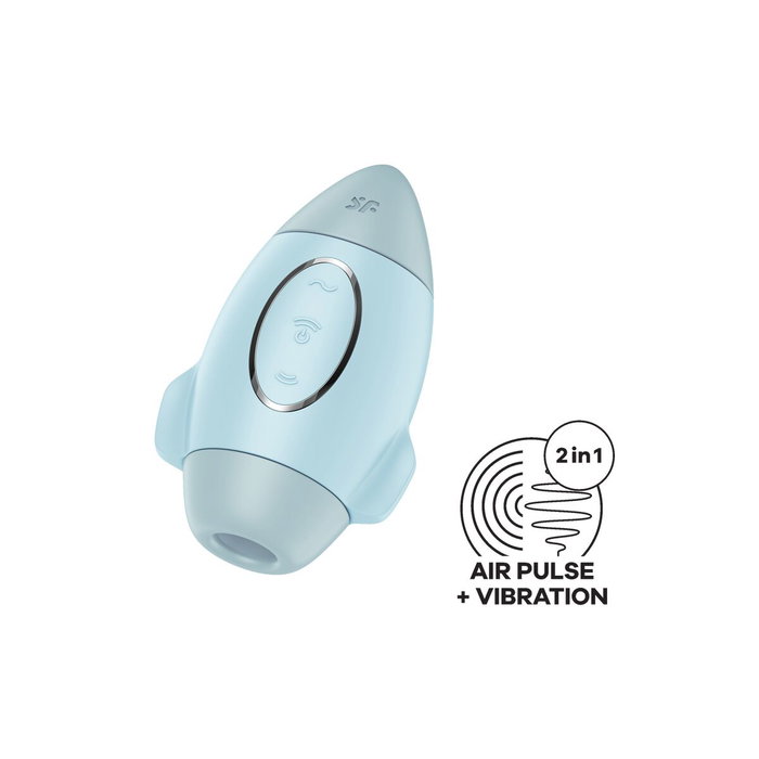 SATISFYER Mission Control Double Air Pulse Vibrador Azul SATISFYER Mission Control Double Air Pulse Vibrador Azul