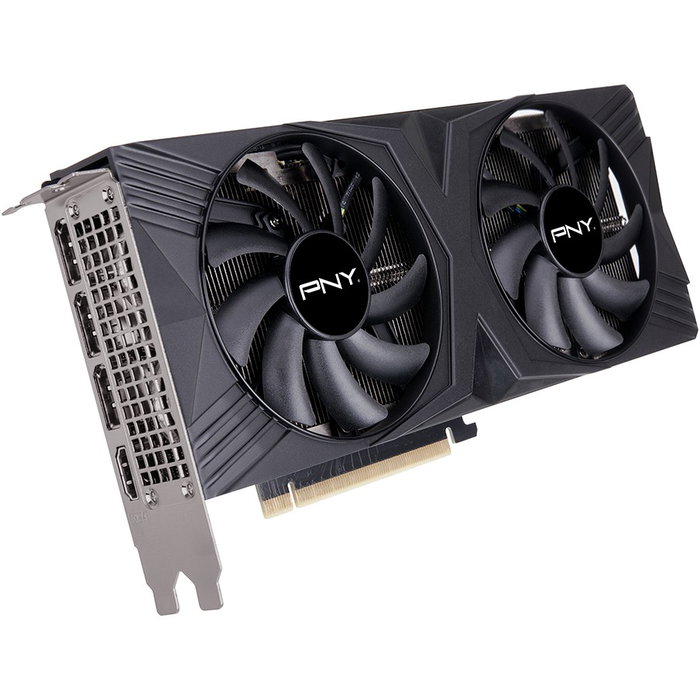 PNY RTX4060 TI VERTO Dual FAN 8GB GDDR6 HDMI 3xDP DLSS 3 Tarjeta Gráfica