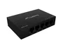 Lanberg DSM1-1005 Switch de 5 puertos 1Gb/s Gigabit Ethernet con carcasa metálica