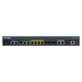 LANCOM 1936VAG (EU) Router de Voz y Datos Rack 1U Negro, 4 Puertos FXS, 2 VDSL, 4 Ethernet Gigabit, Firewall, VLAN, 110-230V