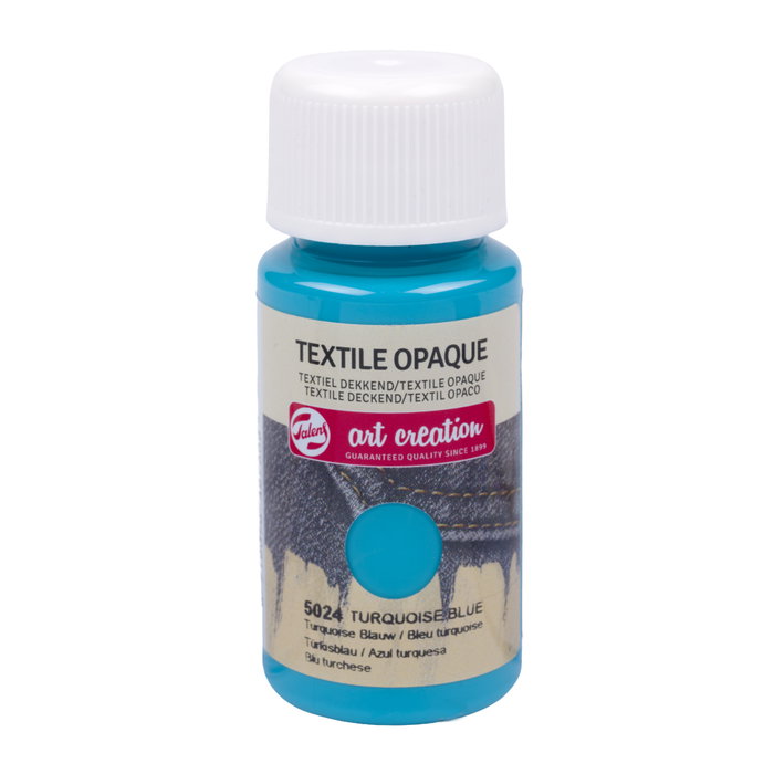 Talens Art Creation Pintura Textil Opaca Azul Turquesa 50 ml