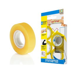 Mitama Cinta Adhesiva Transparente Estuche de 4 Rollos 33x15