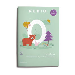 Cuaderno Rubio A4 Escritura Con Letra Ligada (+3 Años) (Set de 5)