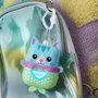 Hasbro Nano-mals Pawtricia la gatita azul, compañera electrónica