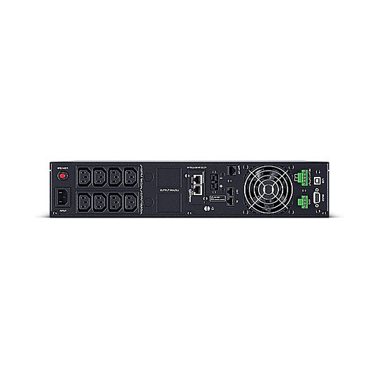 CyberPower SAI OLS1500ERT2UA-N, Montaje Rack/Tower, Doble Conversión Online, 1500VA/1350W, Onda Sinusoidal Pura, 8 Salidas AC, Puerto USB, Serial y Ethernet