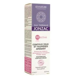 JONZAC ECO-BIO Contorno Ojos Reactive Control Etj 15 Ml - Reduce Irritación y Picor en Ojos Sensibles