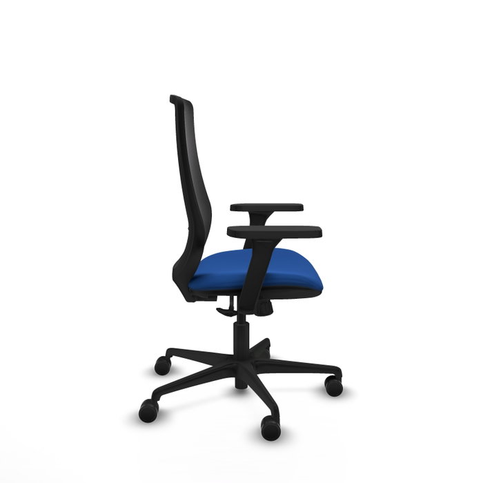 PIQUERAS Y CRESPO Silla de oficina Mardos con mecanismo Sincro, Azul y Negro PIQUERAS Y CRESPO Silla de oficina Mardos con mecanismo Sincro, Azul y Negro