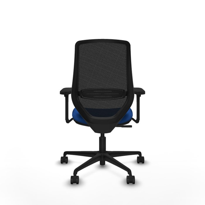 PIQUERAS Y CRESPO Silla de oficina Mardos con mecanismo Sincro, Azul y Negro PIQUERAS Y CRESPO Silla de oficina Mardos con mecanismo Sincro, Azul y Negro