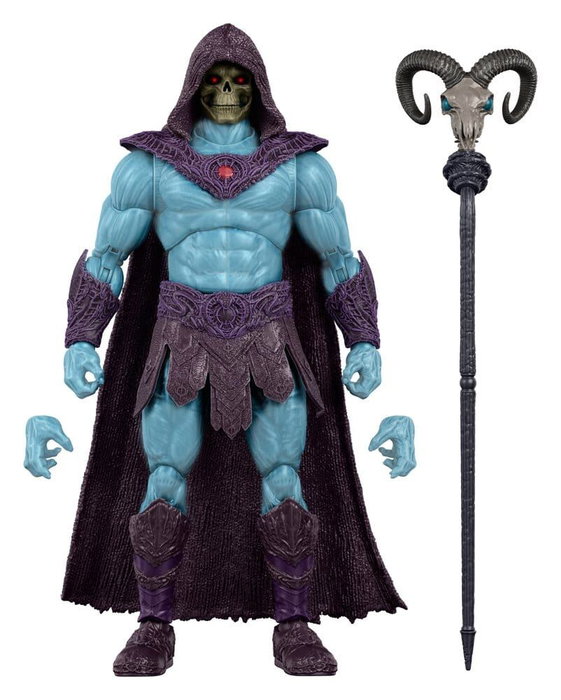 Mattel Figura Skeletor Chronicles Masters of the Universe 1:12 con Báculo Havoc Mattel Figura Skeletor Chronicles Masters of the Universe 1:12 con Báculo Havoc