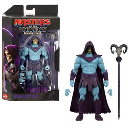 MATTEL Masters of the Universe - Skeletor Chronicles Figura de acción 1:12, 30 puntos de articulación, película 2026, incluye Báculo Havoc