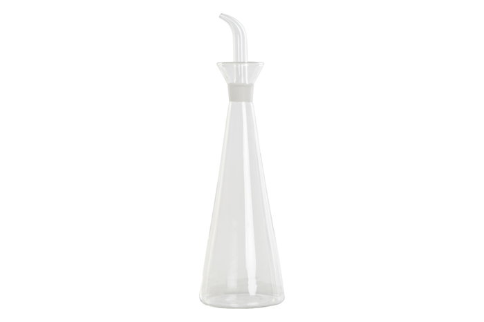 DKD Home Decor Aceitera de Borosilicato Basic Glass 500ml DKD Home Decor Aceitera de Borosilicato Basic Glass 500ml