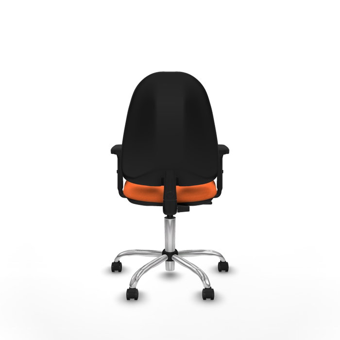 PIQUERAS Y CRESPO Silla de oficina Algarra Naranja