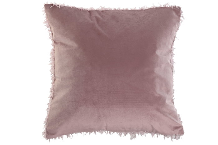 DKD Home Decor Cojín Poliéster Rosa 45x45 cm DKD Home Decor Cojín Poliéster Rosa 45x45 cm