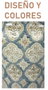 DKD Home Decor Jarrón de Porcelana Árabe Beige y Azul Azima