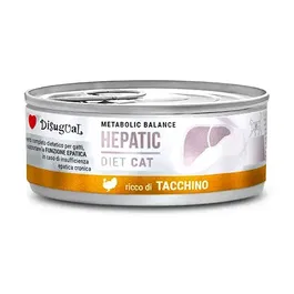 Disugual Diet Cat Hepatic Pavo 12x85 gr