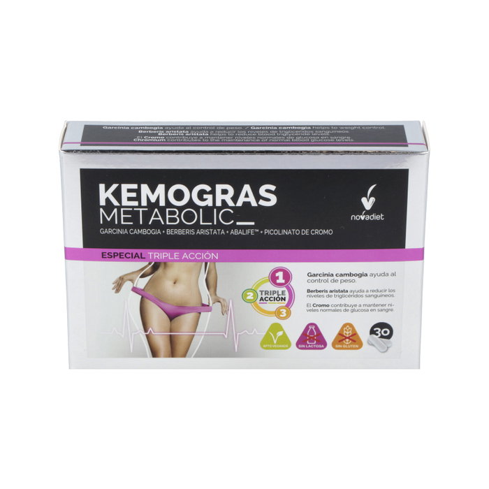 Nova Diet Kemogras metabolic 30 cápsulas vegetales