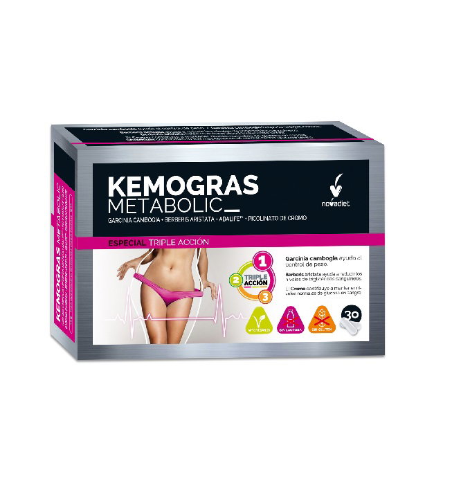 Nova Diet Kemogras metabolic 30 cápsulas vegetales