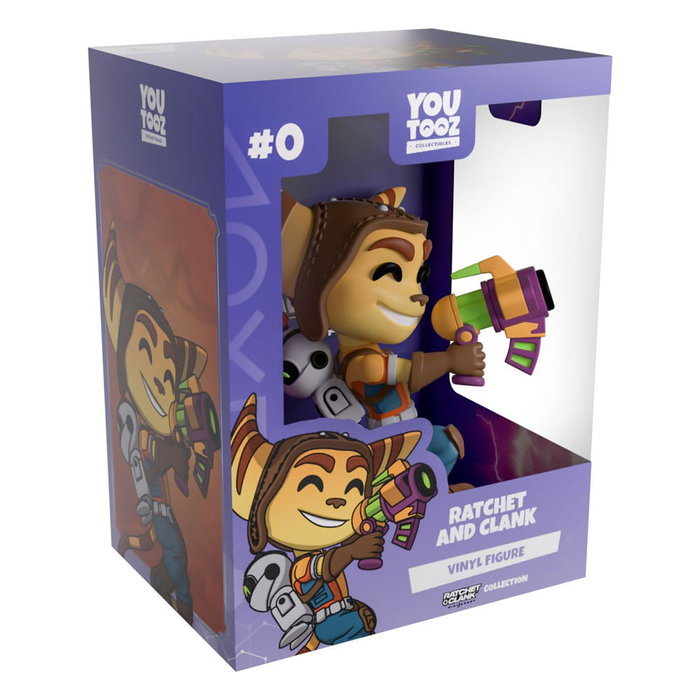 Ratchet & Clank Figura Vinyl Ratchet and Clank 10 cm Ratchet & Clank Figura Vinyl Ratchet and Clank 10 cm