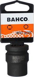 BAHCO Llave de vaso de impacto hexagonal 1/2 de 13 mm