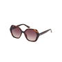 Guess Gafas GU8292 52F Gafas de Sol para Mujer, Montura Habana Oscuro, Cristales Marrón Degradado, 52 mm