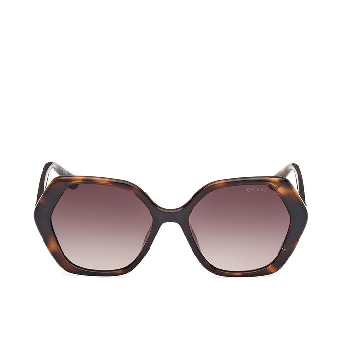 Guess Gafas GU8292 52F Gafas de Sol para Mujer, Montura Habana Oscuro, Cristales Marrón Degradado, 52 mm Guess Gafas GU8292 52F Gafas de Sol para Mujer, Montura Habana Oscuro, Cristales Marrón Degradado, 52 mm