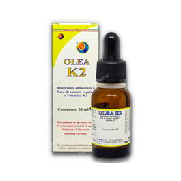 HERBOPLANET Olea K2 20Ml Vitamina K2 Complemento Alimenticio para Huesos y Coagulación