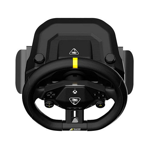 Turtle Beach Racer Volante de carreras inalámbrico para Xbox Series X/S, Xbox One y PC con Windows 10/11, Bluetooth 5.1, RF 2.4 GHz, USB, Autonomía 30h, Negro
