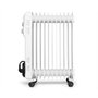 Orbegozo RL 2500 Radiador de aceite eléctrico de 2500W, 11 elementos, Blanco