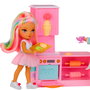 MGA Rainbow High Playset Dessert Shop con Muñeca Kandy 522058 - Juguete Creativo para Niñas +6 años