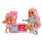 MGA Rainbow High Little Dessert Shop Playset con Muñeca Kandy y Kit de Repostería