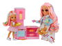 MGA Rainbow High Little Dessert Set de Juego Tienda de Dulces con Kit de Pastelería y Muñeca Exclusiva 20,3x29,20x13,46 cm