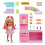MGA Rainbow High Little Dessert Set de Juego Tienda de Dulces con Kit de Pastelería y Muñeca Exclusiva 20,3x29,20x13,46 cm