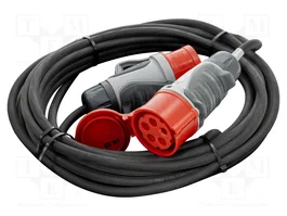 KERG Prolongador de alimentación H05RR-F 5G1,5mm2 10m