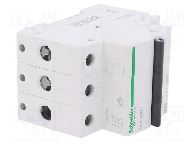 SCHNEIDER ELECTRIC Interruptor magnetotérmico ACTI9 K60N 32A 3 polos 6kA
