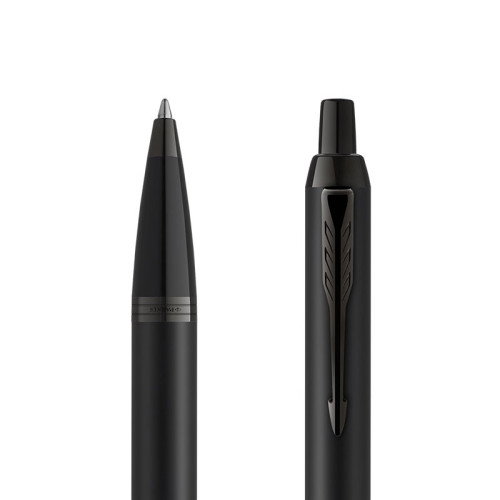 Parker Bolígrafo IM Achromatic Black Negro Mate Azul