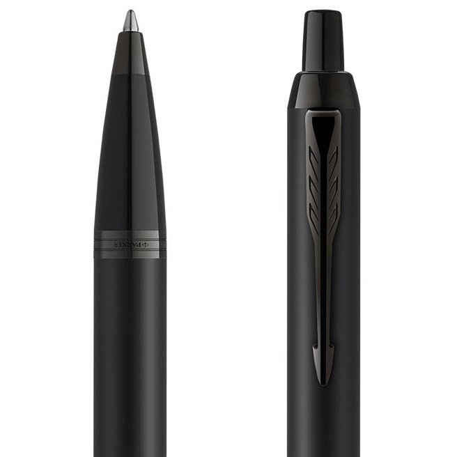 Parker Bolígrafo IM Achromatic Black Negro Mate Azul