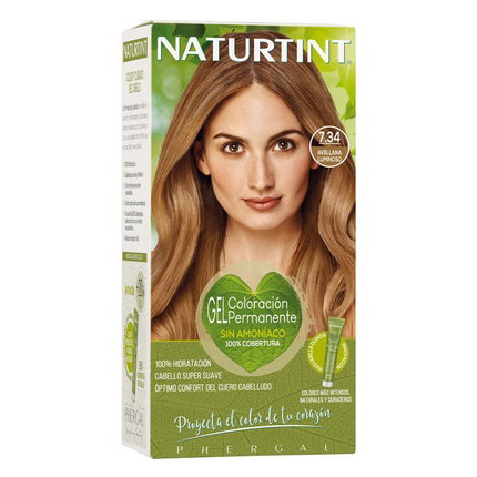 Naturtint Tinte Sin Amoniaco 7.34-Avellana Luminoso 170 ml Naturtint Tinte Sin Amoniaco 7.34-Avellana Luminoso 170 ml