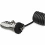 StarTech.com Cable de Seguridad con Combinación para Ordenador Portátil con Cable Autoenrrollable y 3 Dígitos