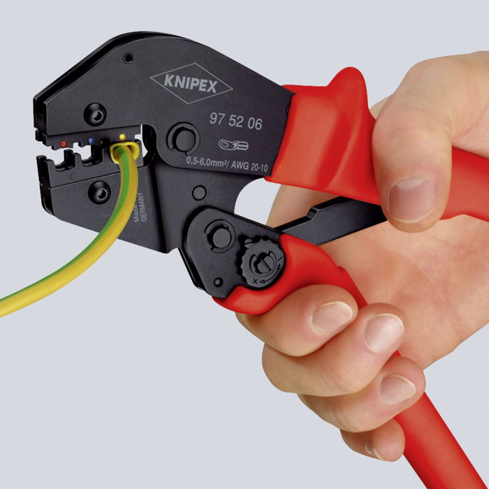 Knipex 97 52 06 Alicate de crimpado Knipex 97 52 06 Alicate de crimpado