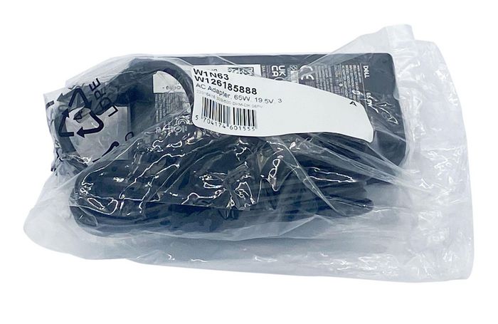 Dell Adaptador de Corriente CA 65W, 19.5V, Conector 4.5mm de 3 Pines, Fuente de Alimentación para Portátiles Dell - Compatible Universal